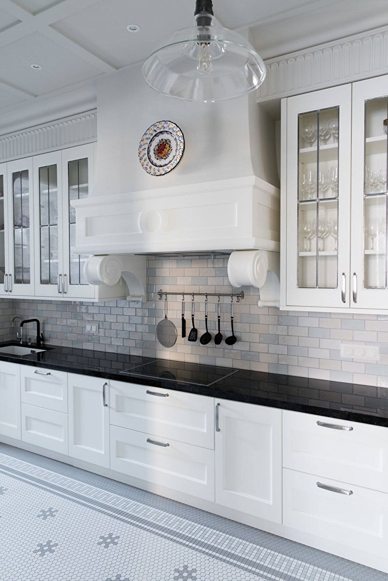 Kitchen interior design 13 sq.m. - Photo