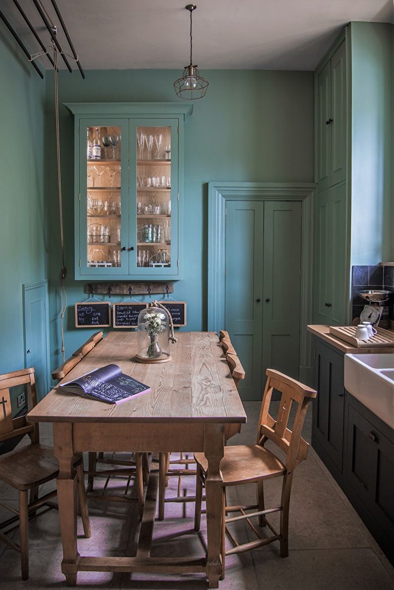 Kitchen interior design 13 sq.m. - Photo