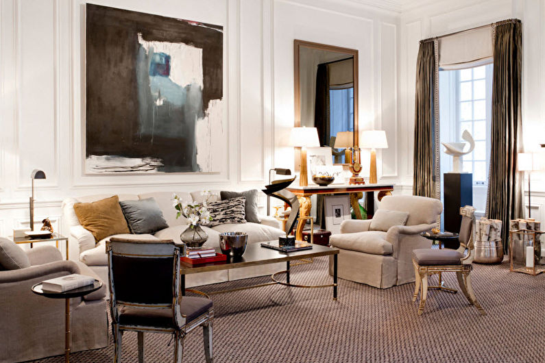 Neoclassic Style in the Interior - Floor Finish
