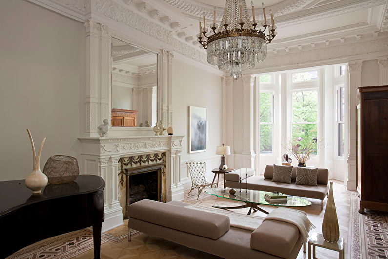 Neoclassic Style in the Interior - Ceiling Finish