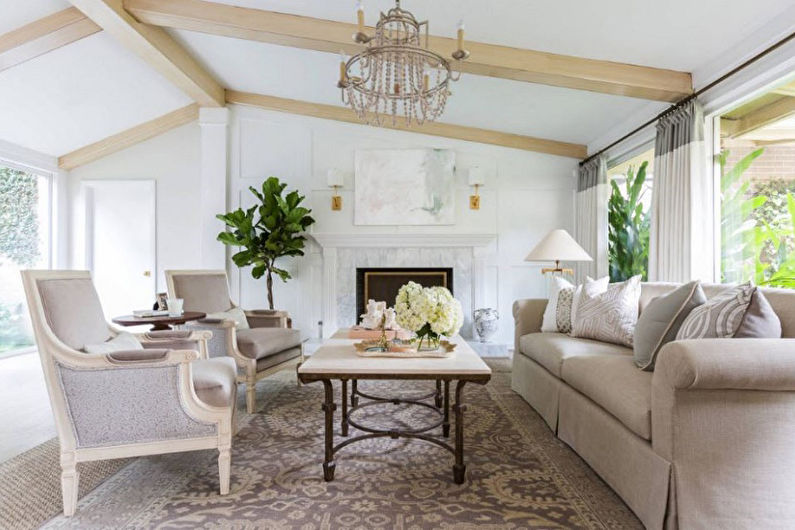 Neoclassic Style in the Interior - Ceiling Finish