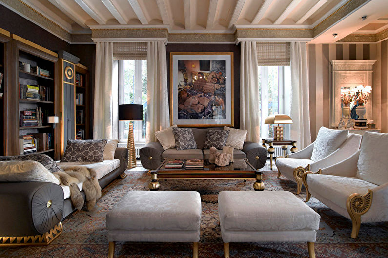 Neoclassic Style in the Interior - Decor and Textile