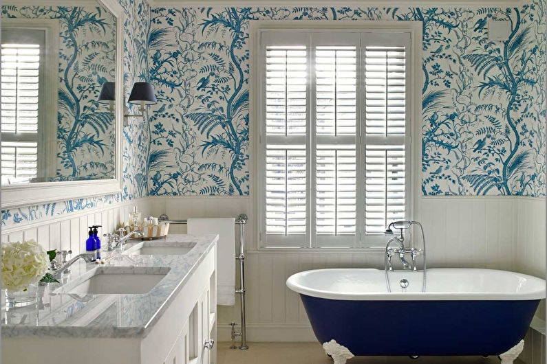 Neoclassical style bathroom interior design - photo