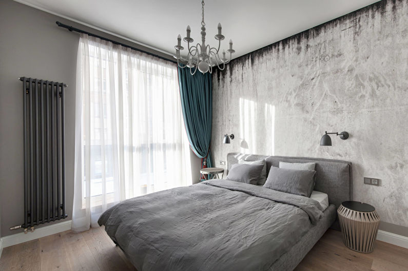 The interior design of the bedroom is 10 sq.m. - Photo