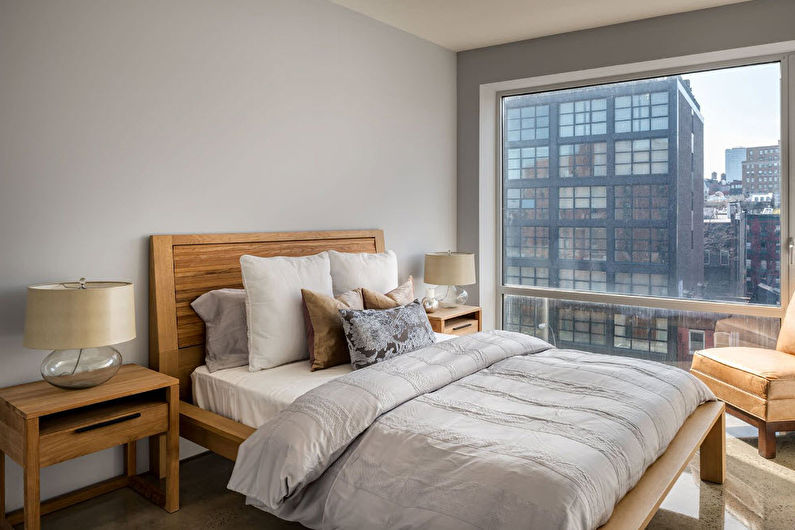 Design a bedroom in a modern style - Furniture