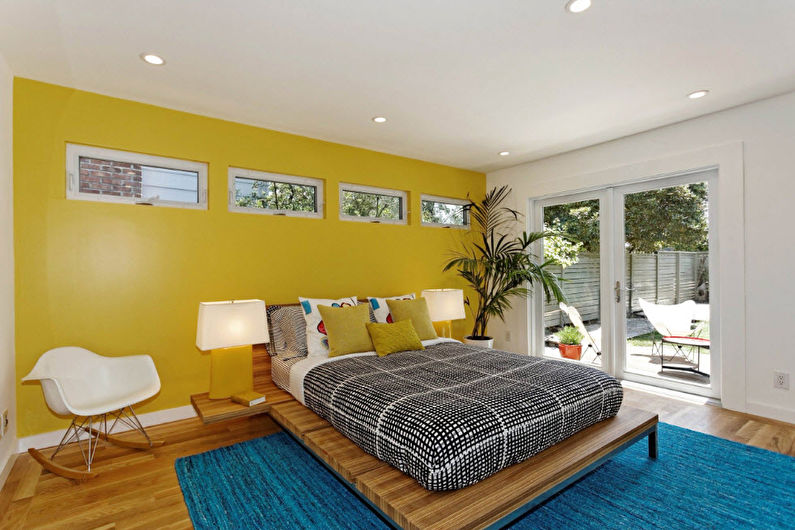 Design a bedroom in a modern style - Furniture