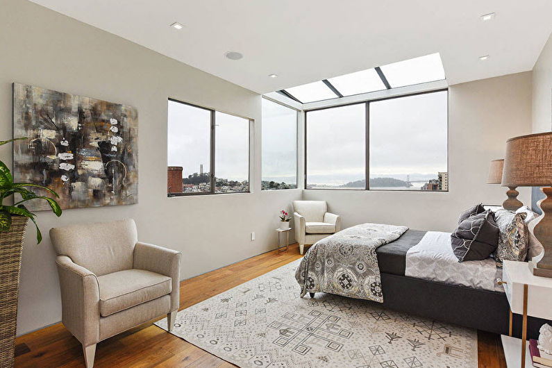 Design a bedroom in a modern style - Furniture