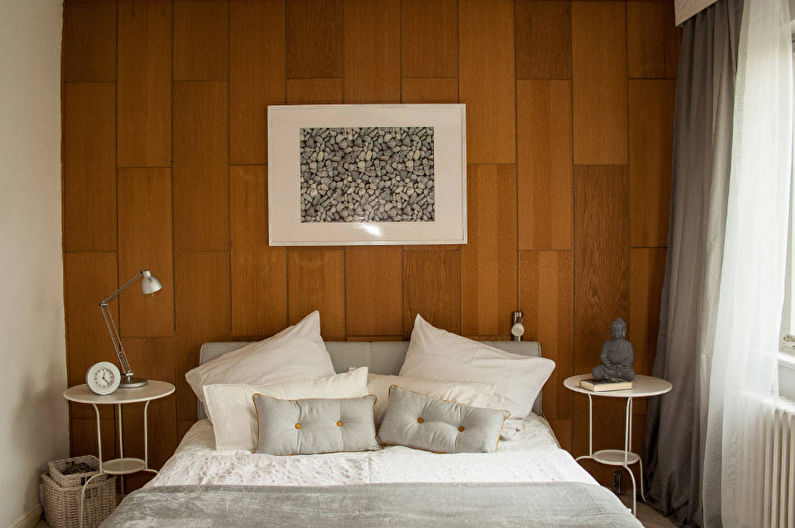 Design a bedroom in a modern style - Decor and lighting