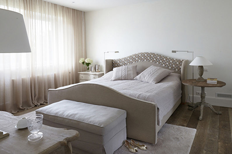 Interior design bedroom in a modern style - photo