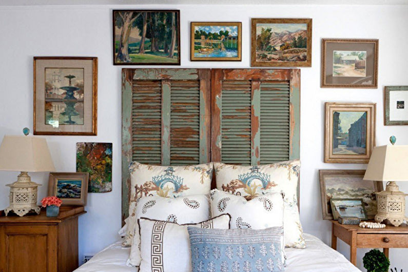 Shabby chic style in the interior - Features