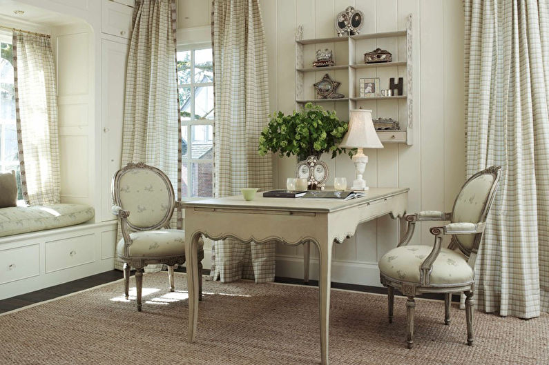 Shabby Chic Style in the Interior - Floor Finish