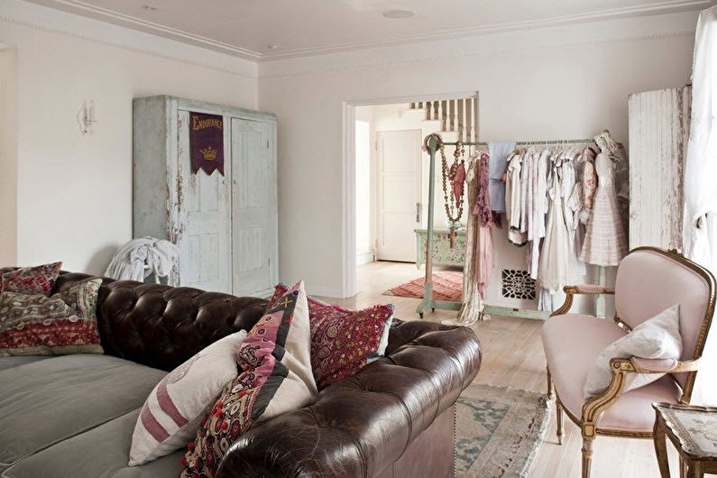 Shabby-chic style in the interior - Textiles, Decor and Lighting