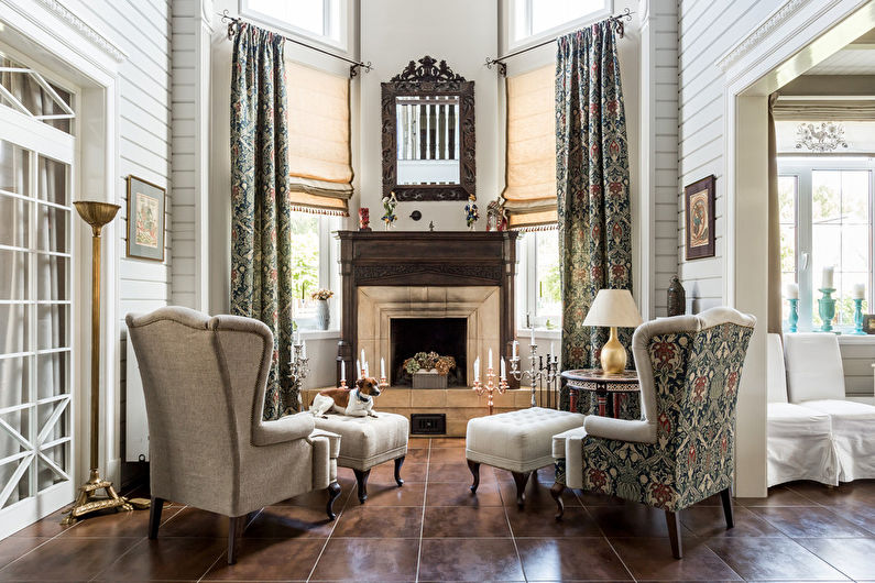 Neoclassical style in the interior (100 photos)