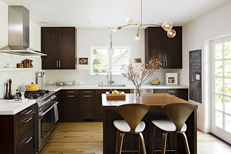 Kitchen design 10 sq.m. (+70 photo)
