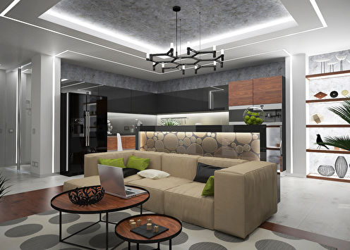 Kitchen-living room 