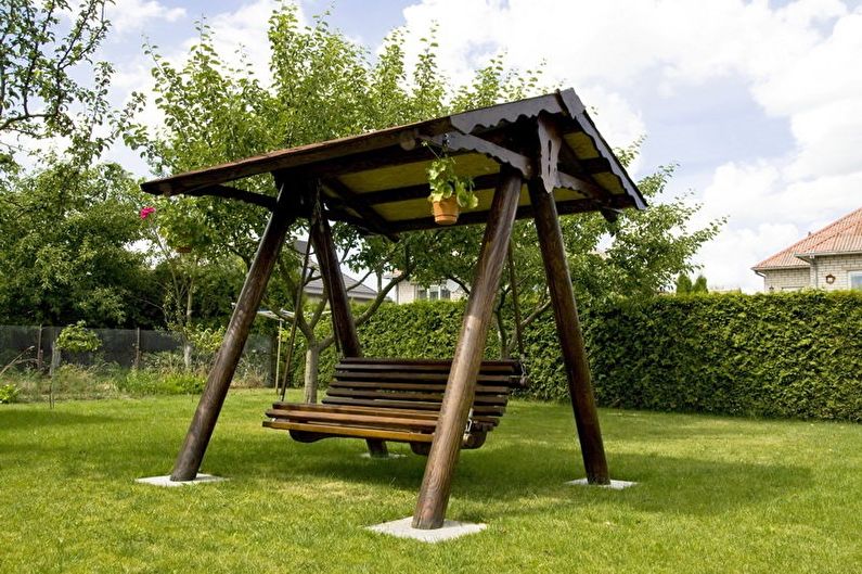 Swing for a summer residence - Swing constructions