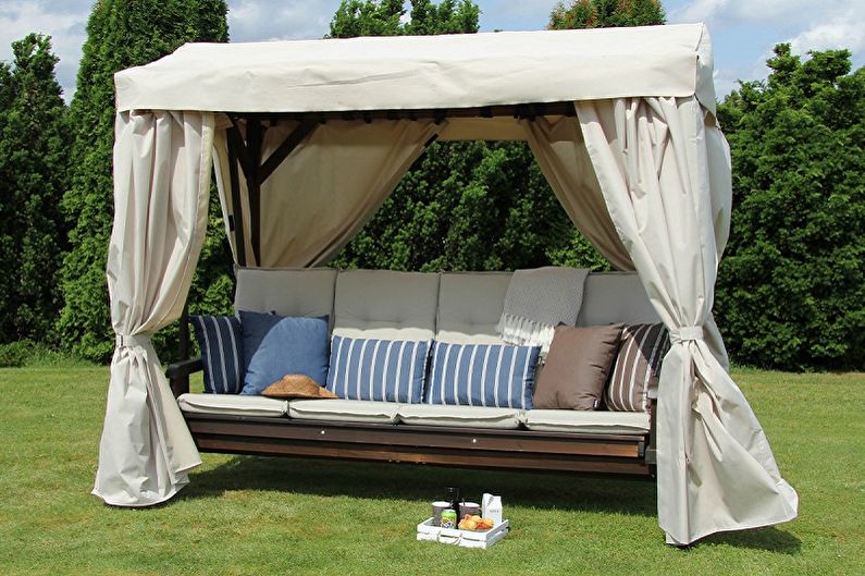 Swing for a summer residence - Original swing and their equipment