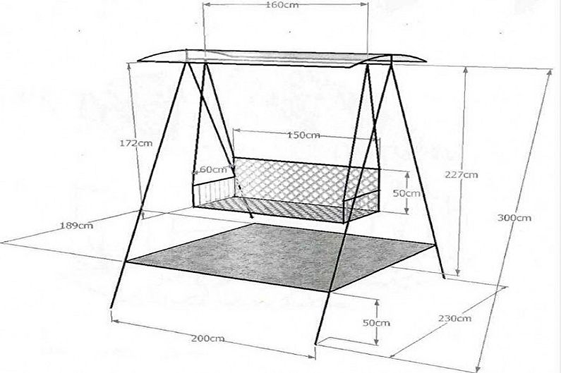 DIY metal swing