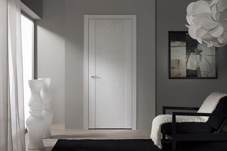 White doors in the interior - Materials for the manufacture