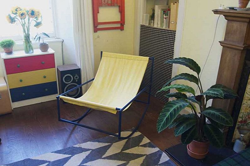 Making metal rocking chairs with your own hands