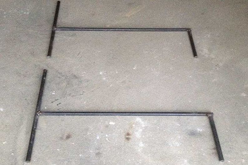 Making metal rocking chairs with your own hands