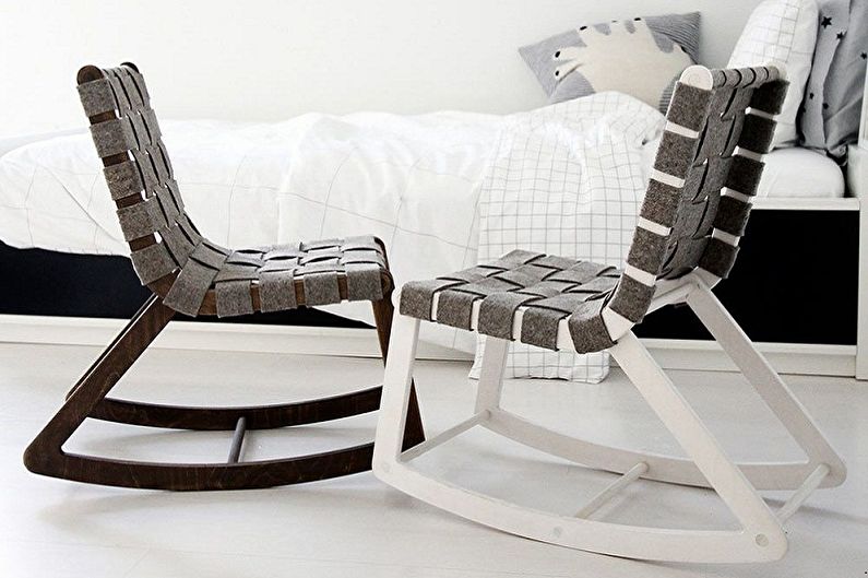 DIY rocking chair - photo ideas