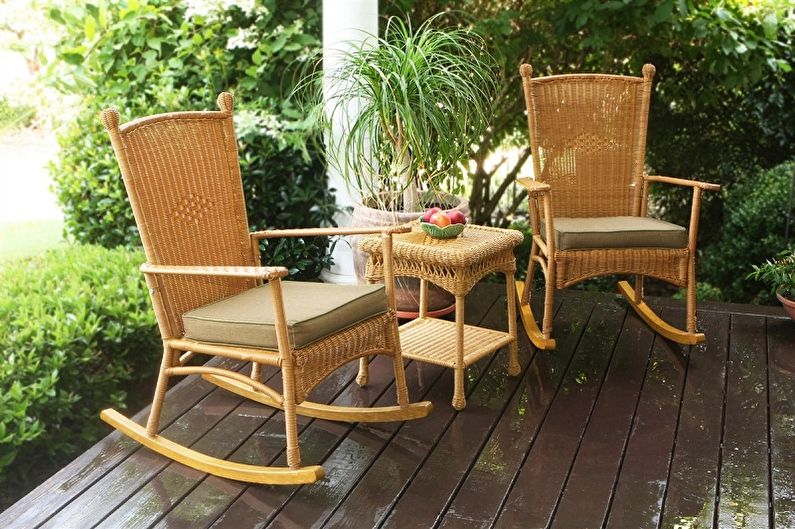 DIY rocking chair - photo ideas