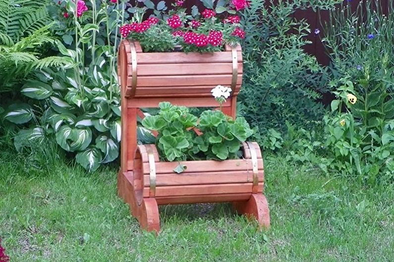 Street flowerpots - photo