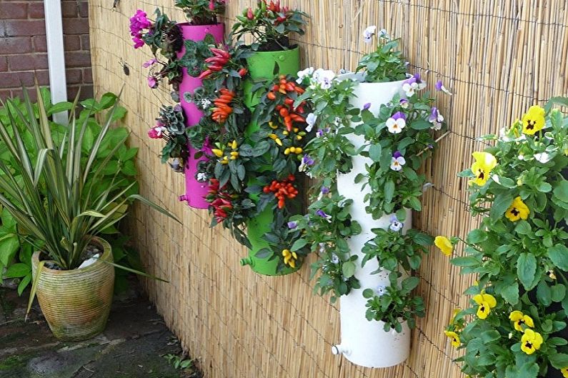 Street flowerpots - photo