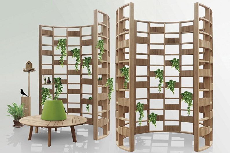 Vertical gardening in the interior - Methods of vertical gardening in the apartment
