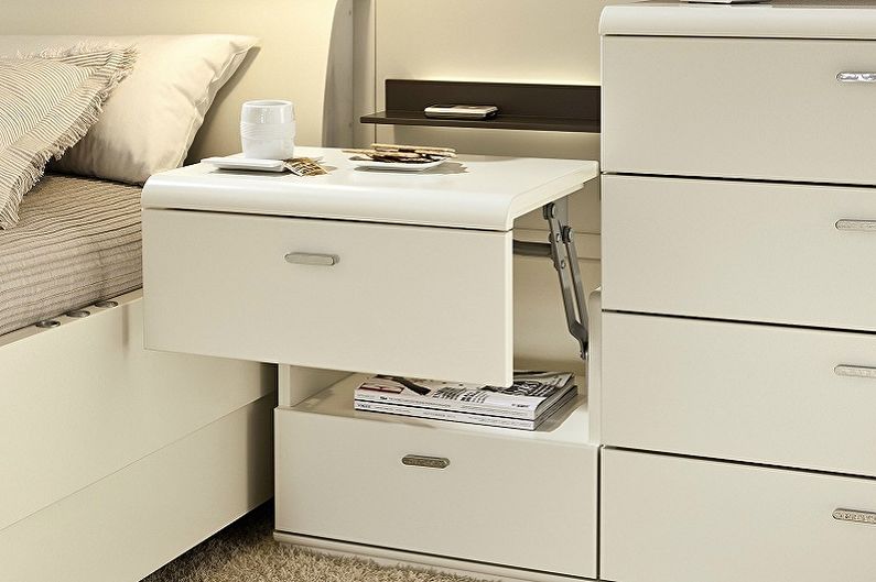 Bedside tables - Transforming tables