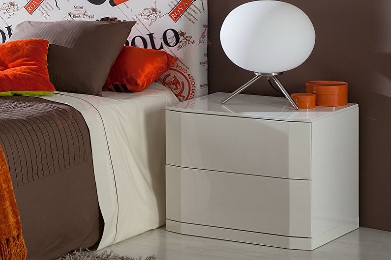 Plastic bedside tables - Materials for the manufacture