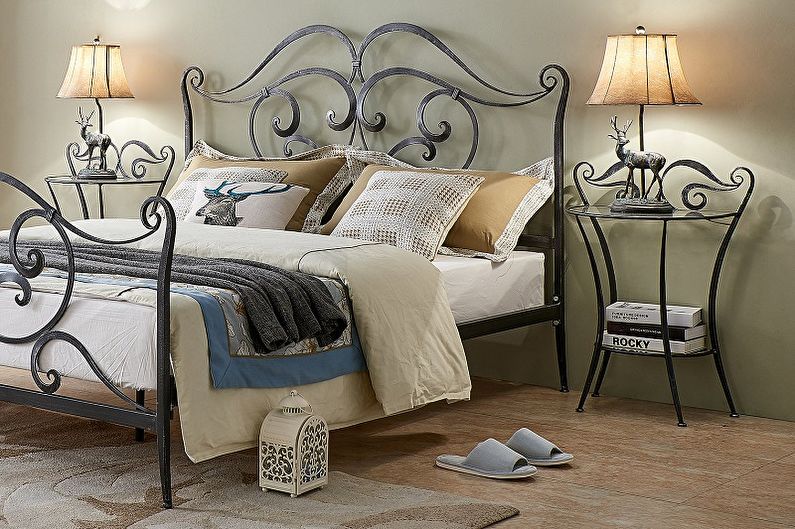 Metal bedside tables - Materials for the manufacture