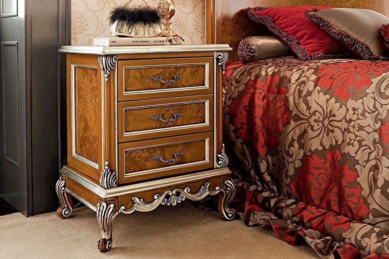 How to choose a bedside table - Classic Style