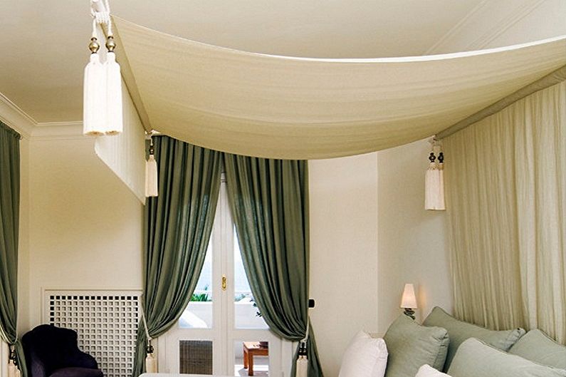 Four Poster Bed Types - Frameless Canopy