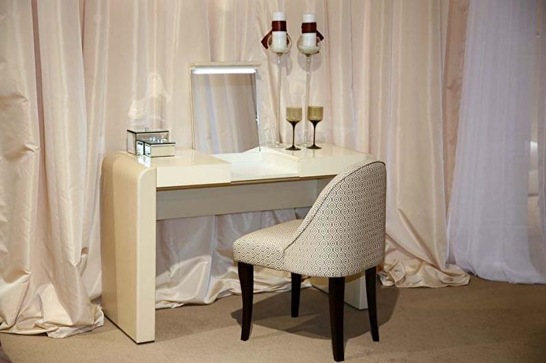 Coiffeuse avec miroir - Configuration miroir