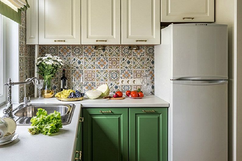 Kitchen Design in Khrushchev - Lighting and Decor