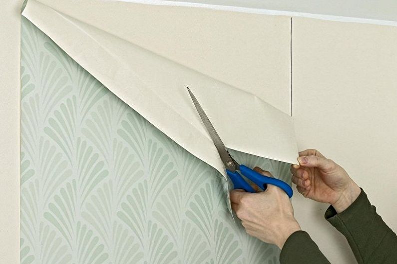 DIY ταπετσαρία, οδηγίες βήμα προς βήμα - Κόλλα ταπετσαρίας