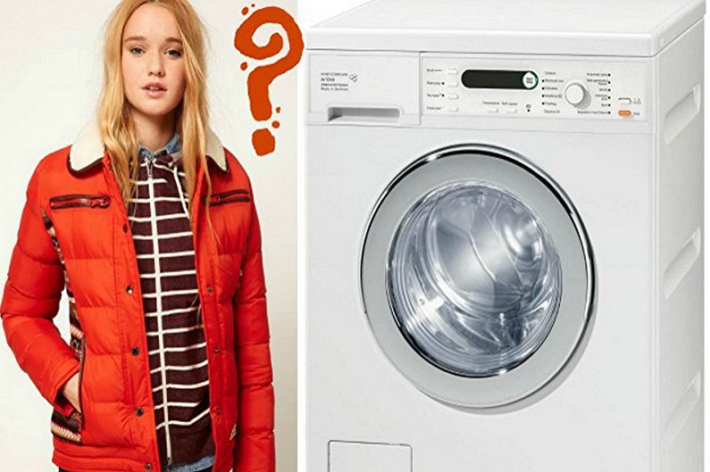 How to wash a down jacket in a washing machine - The advantages of washing at home