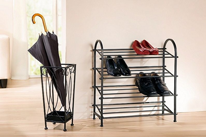 Schuhschrank im Flur - Materialien für die Herstellung