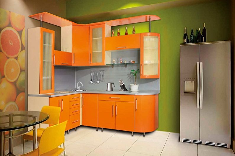 Small Corner Kitchen - Features