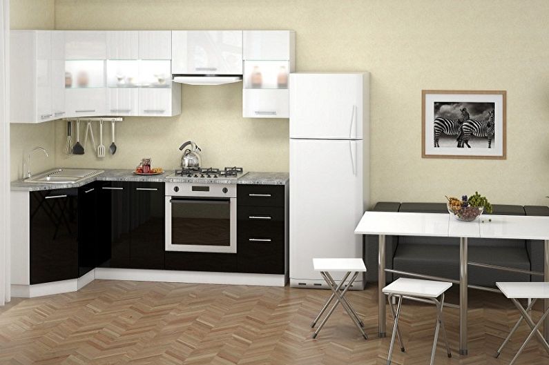 Small Corner Kitchen - Features
