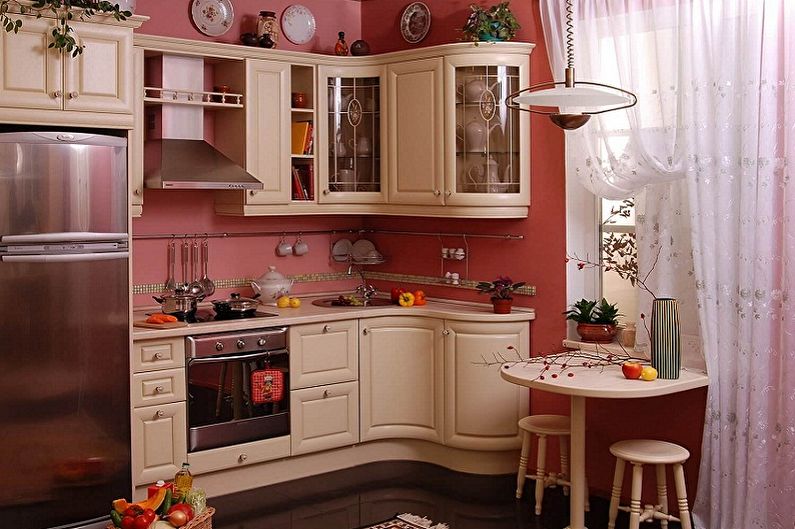 Small Corner Kitchen - Features