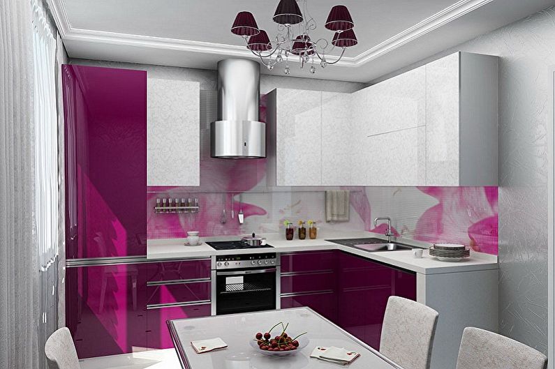 Small corner kitchen - photo ideas