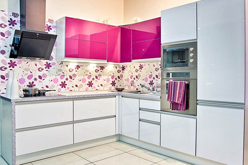 Small corner kitchen - photo ideas