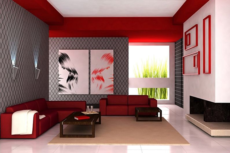 Red with gray - What colors does gray match with