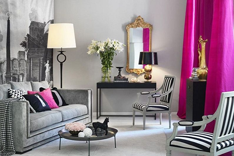 What colors does gray match with - photo