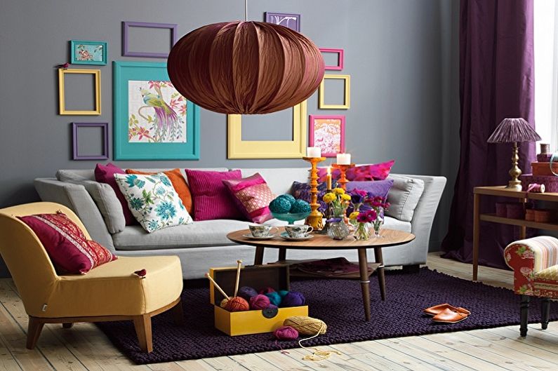 What colors does gray match with - photo
