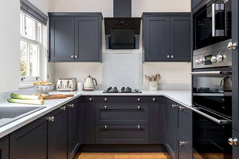 The choice of furniture for the kitchen, depending on the layout - Furniture for the working area