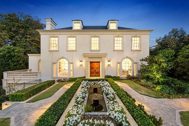Two-story houses - photos and projects